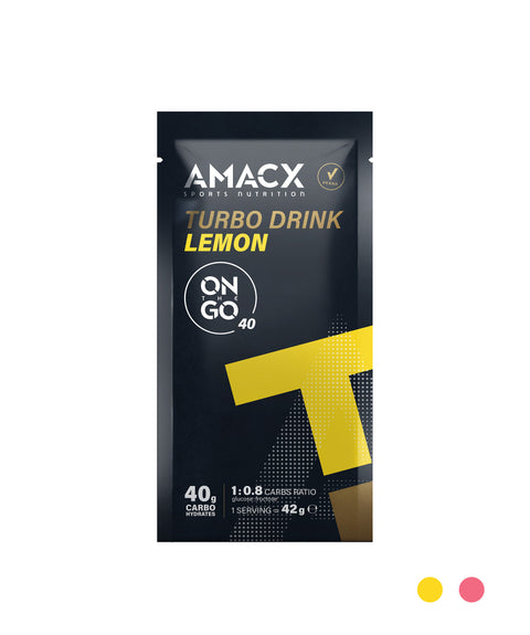 Turbo Drink On The Go Lemon | 12 pack