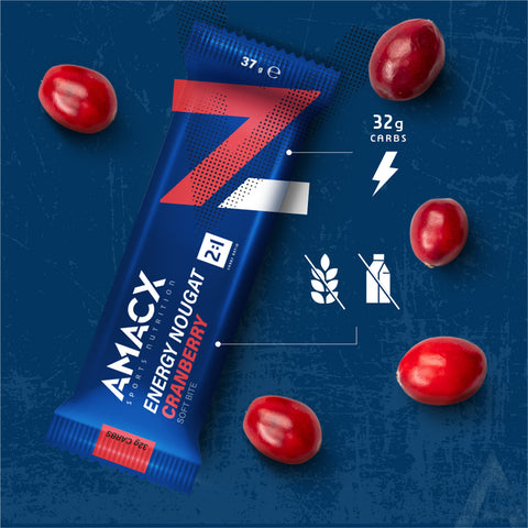 Energy Nougat Cranberry | 12 pack