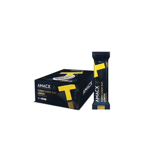 Turbo Chew Bar Lemon | 12 pack