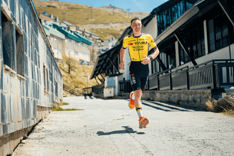 What should I eat in the days leading up to my half marathon?