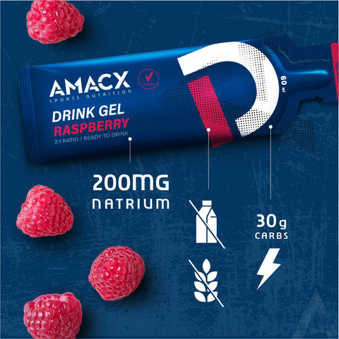 Drink Gel Raspberry | 12-pack