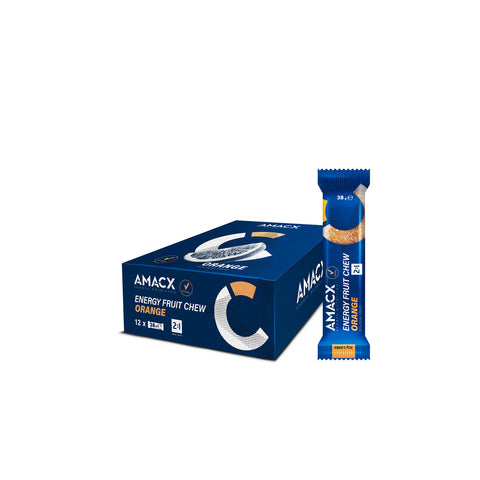 Energy Fruit Chew Orange | 12 pack