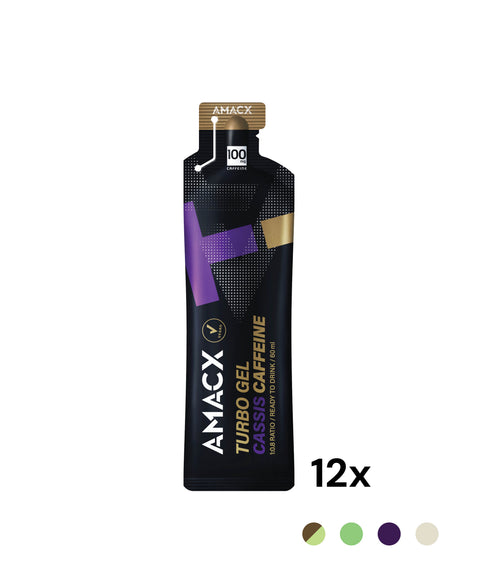 Turbo Gel Cassis Caffeine | 12 pack